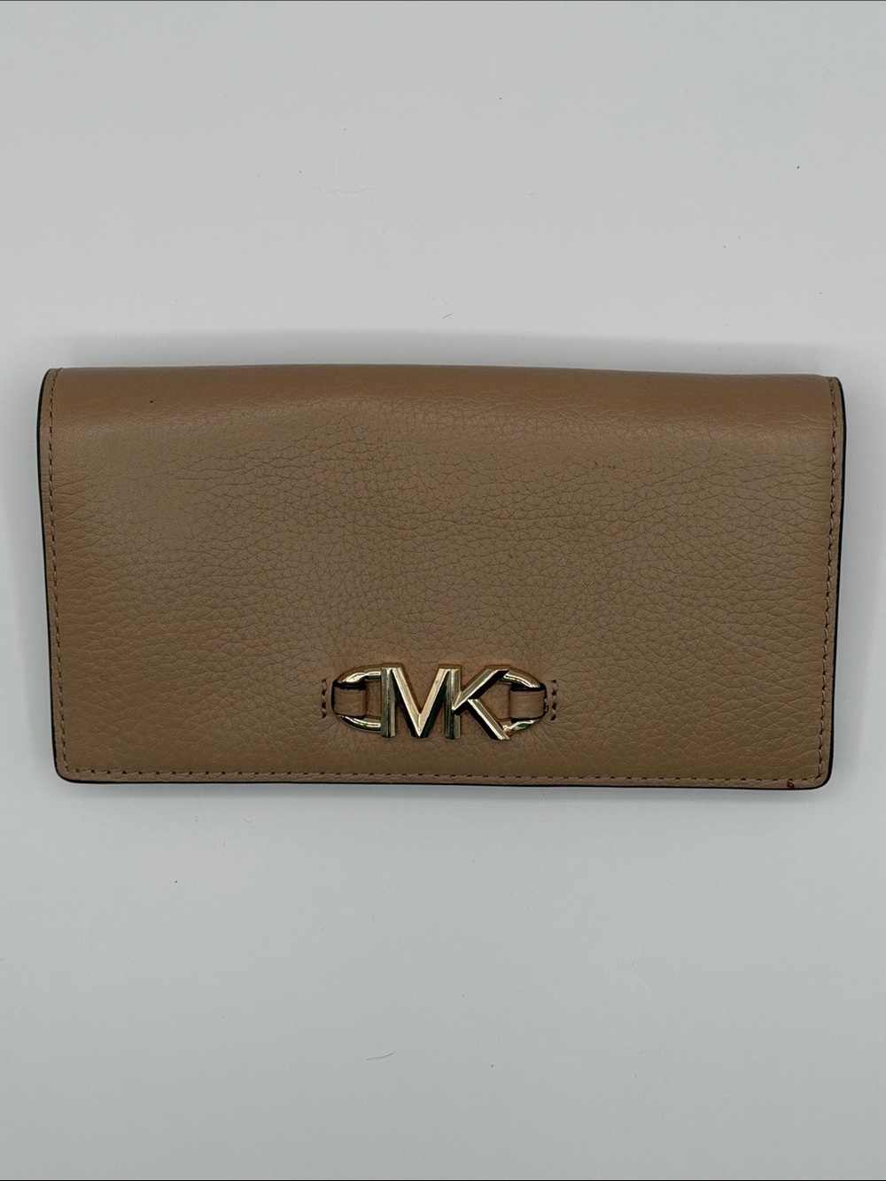 Michael Kors Tan Leather Continental Wallet